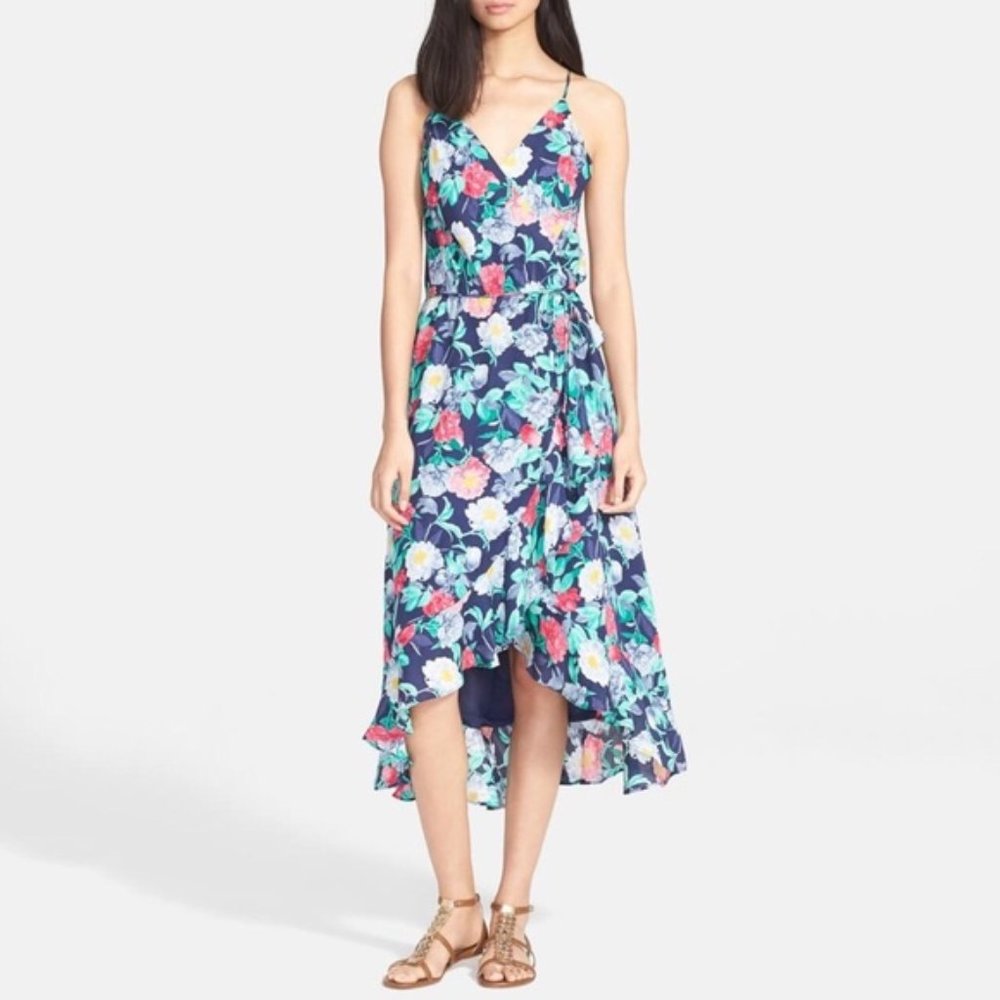 Joie silk floral maxi dress